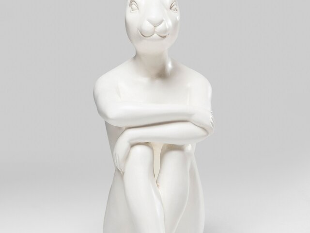 Kare Deko Figur Gangster Rabbit Weiß 64501 3