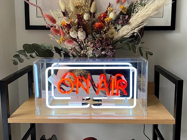 Locomocean Neon-Reklamebox ON AIR 69663 2