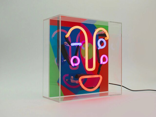 Locomocean Neon-Reklamebox MEMPHIS FACE 69668 2