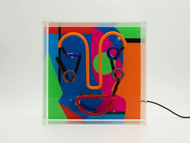 Locomocean Neon-Reklamebox MEMPHIS FACE 69668 3