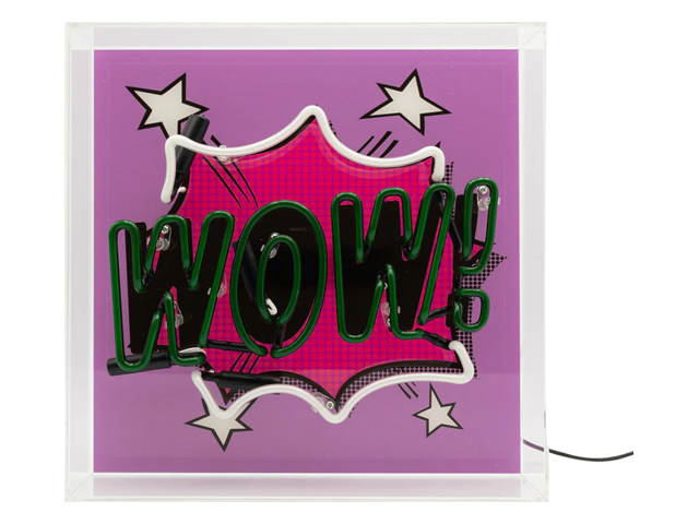 Locomocean Neon-Reklamebox WOW 69674 3