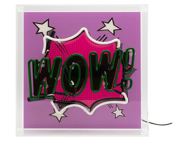 Locomocean Neon-Reklamebox WOW 69674 3