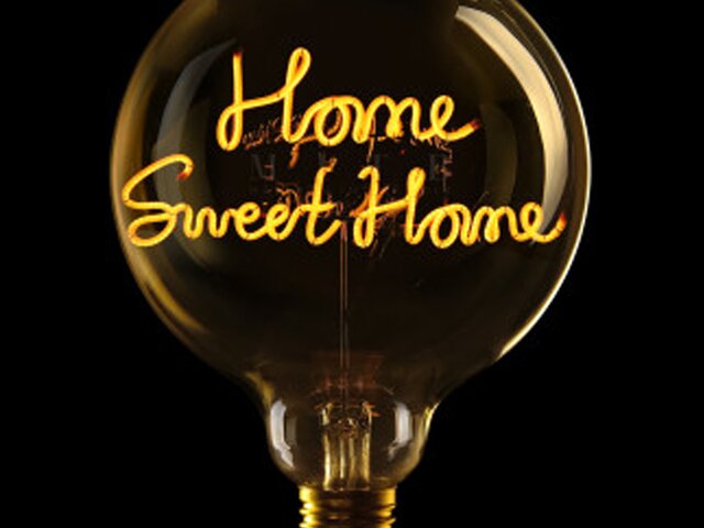 Message-in-the-bulb LED-Textglühbirne Ampoule Home Sweet Home 69615 1