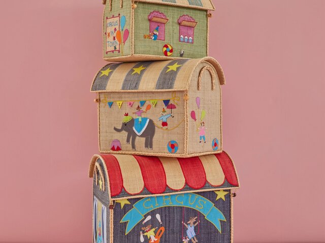 Rice Aufbewahrungsbox Circus mittelgroß 70379 Rice Aufbewahrungsbox Circus mittelgroß 70379