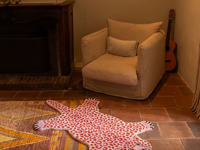 Doing Goods Teppich Pinky Leopard groß 70528 2