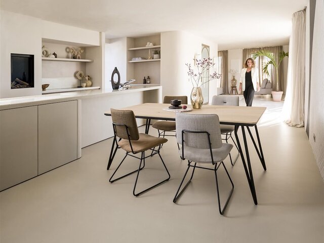 xooon Tisch Vik eiche/schwarz 47499 3