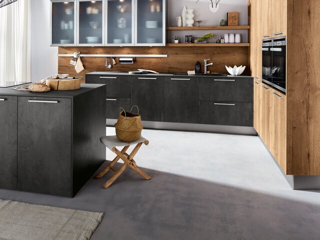 föger Einbauküche graphit 76151 1