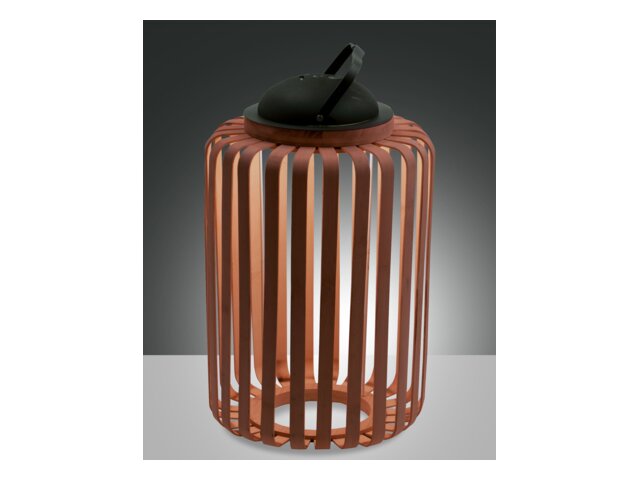 Fabas Luce Akkuleuchte CLAMP walnuss 66258 1 Fabas Luce Akkuleuchte CLAMP walnuss 66258 1