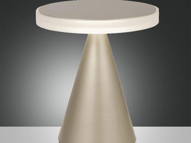 Fabas Luce Tischleuchte Neutra gold 19638 1