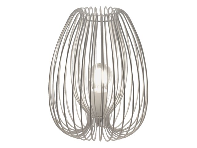 Fabas Luce Tischleuchte Camp weiß 60135 1