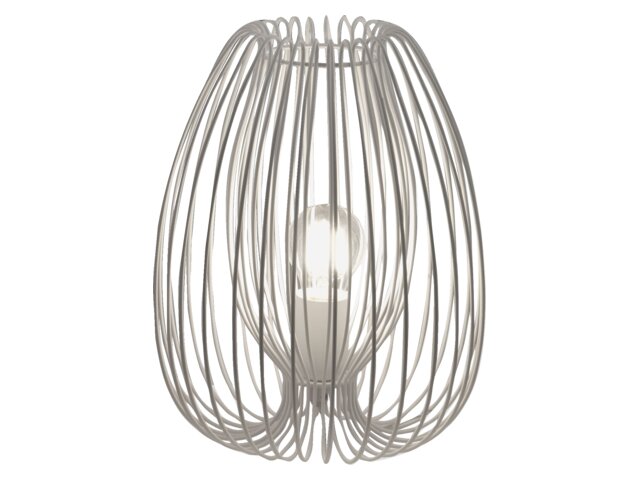 Fabas Luce Tischleuchte Camp weiß 60135 1