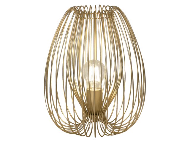 Fabas Luce Tischleuchte Camp gold 60138 1