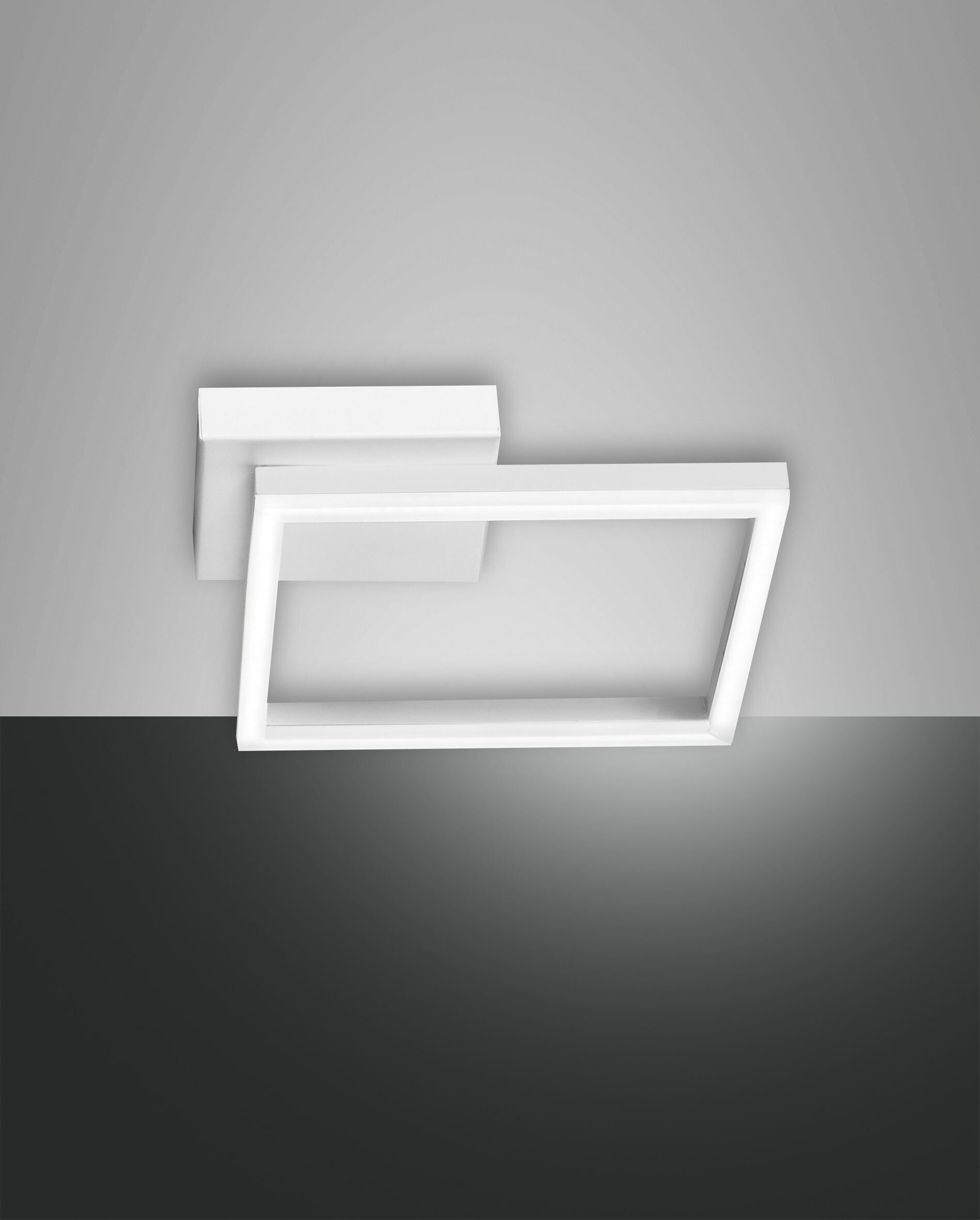 Fabas Luce Wandleuchte Bard weiß