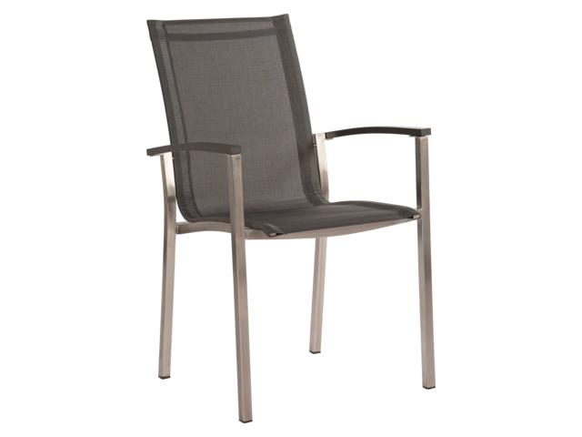 Stern Stapelsessel Evoee silber/silbergrau 14454