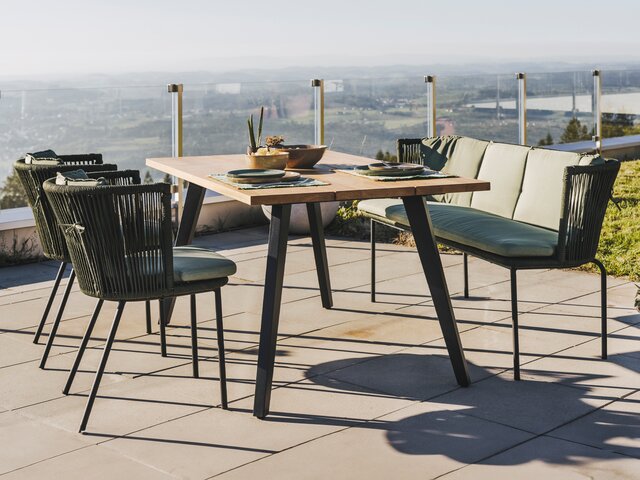 outdoor collection Gartensessel Touch dunkelgrau 76184