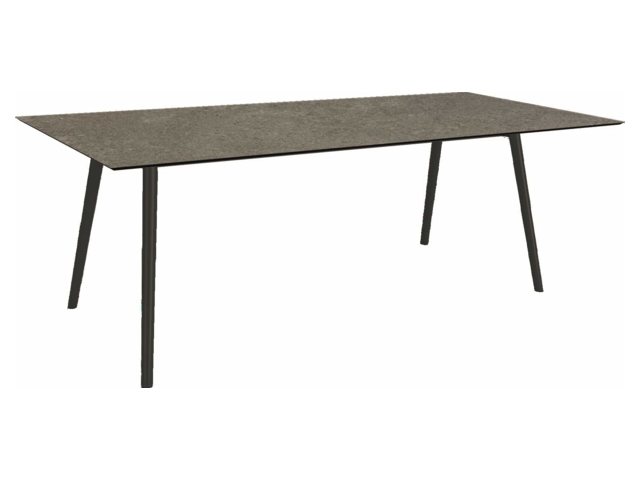 Stern Gartentisch Interno + Silverstar 2.0 schwarz matt/Vintage stone Stern Gartentisch Interno + Silverstar 2.0 schwarz matt/Vintage stone