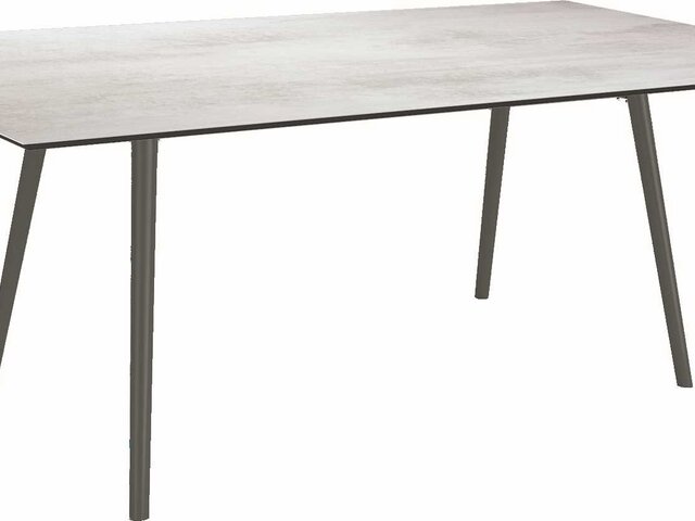 Stern Gartentisch Interno + Silverstar 2.0 anthrazit/Zement hell 58803 2