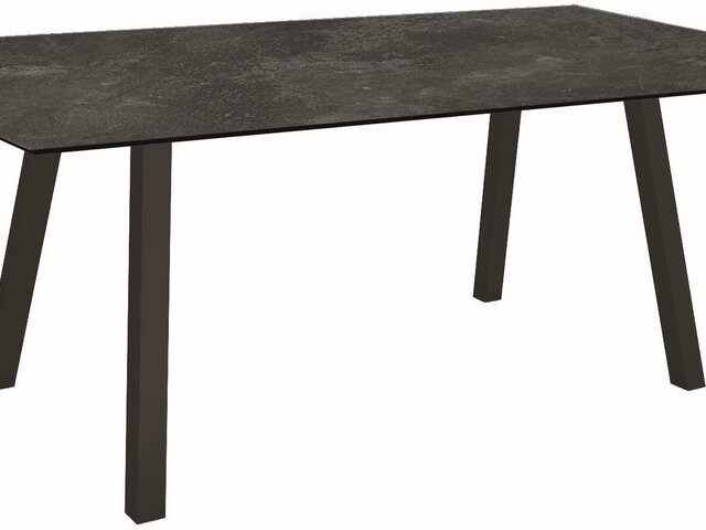 Stern Gartentisch Interno + Silverstar 2.0 schwarz matt/Slate 1