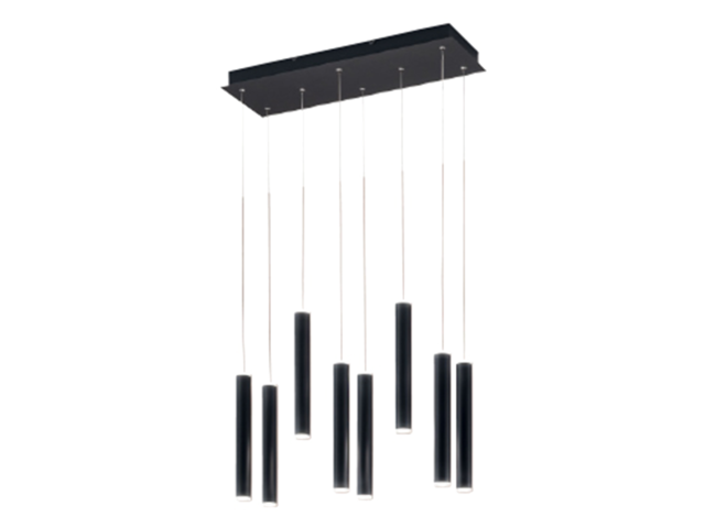 Fabas Luce Hängeleuchte Prado schwarz 60116 1