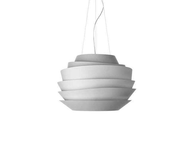 Foscarini Pendelleuchte Le Soleil weiß 1