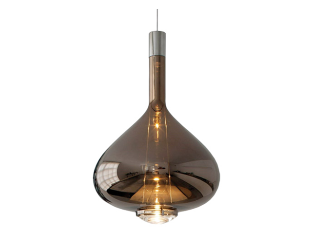 Lodes Hängelampe Sky-Fall glossy copper 55916