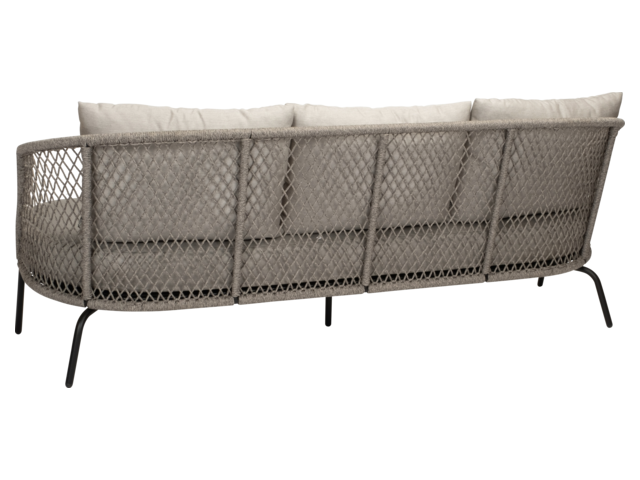 Stern Loungesofa Odea schwarz matt/salt 75942 2