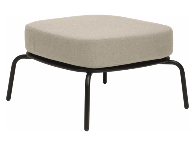 Stern Loungehocker Odea schwarz matt 62549 1