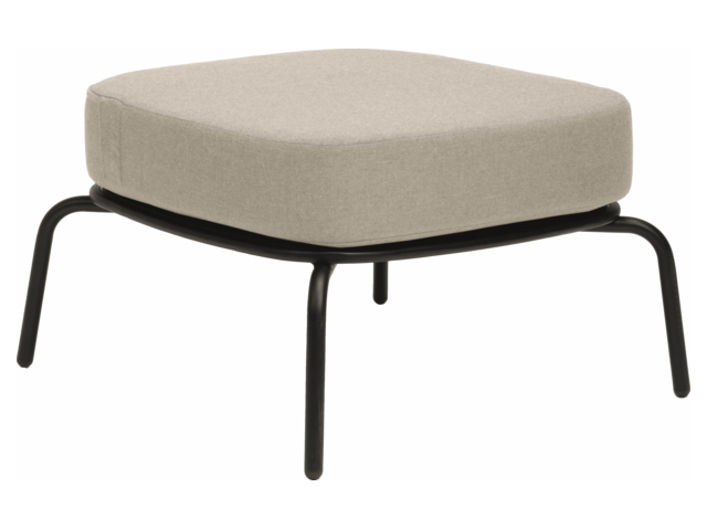 Stern Loungehocker Odea schwarz matt 62549 1