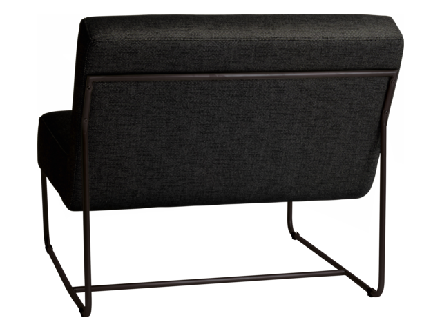 Stern Loungesessel Mia schwarz matt/seidenschwarz 62553 4