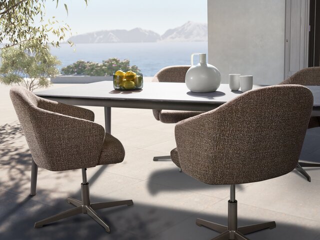 Ära by Stern Gartensessel Till melange grau 69754 1