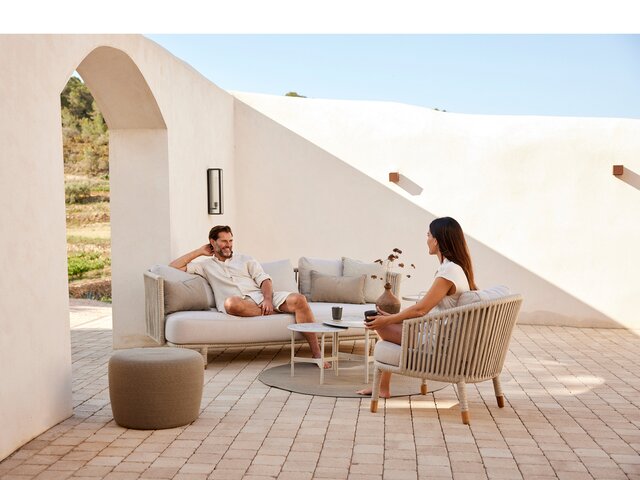 Cane-line 3-Sitzer Moments sand 70046 2