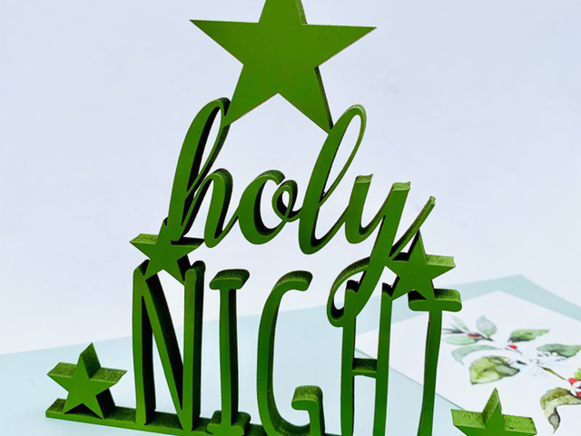 NOGALLERY 3D-Wanddeko Holy Night 68839 1
