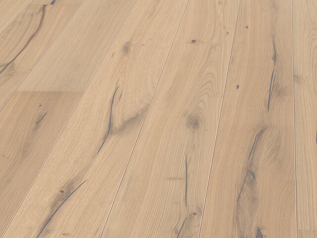 Landhausdiele Eiche / Rustik / weiß geölt / gebürstet 75546 2 Landhausdiele Eiche / Rustik / weiß geölt / gebürstet 75546 2