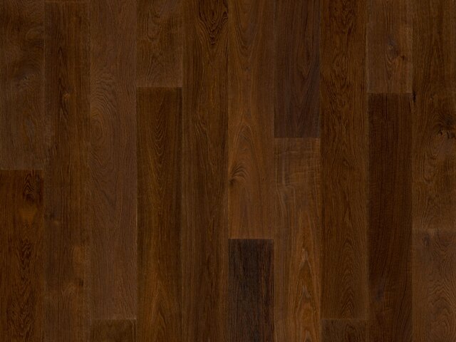 Landhausdiele Eiche / Natur / dunkel geräuchert geölt / gebürstet 75688 1