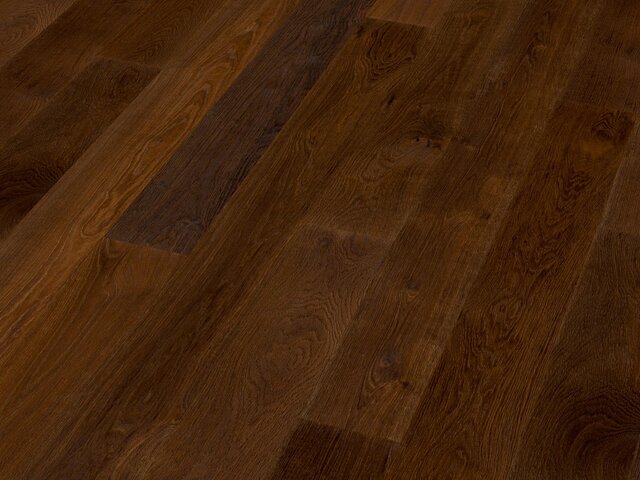 Landhausdiele Eiche / Natur / dunkel geräuchert geölt / gebürstet 75688 2