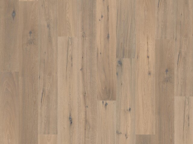 Landhausdiele Eiche / Astig / angeräuchert weiß geölt / handgehobelt 75690 1