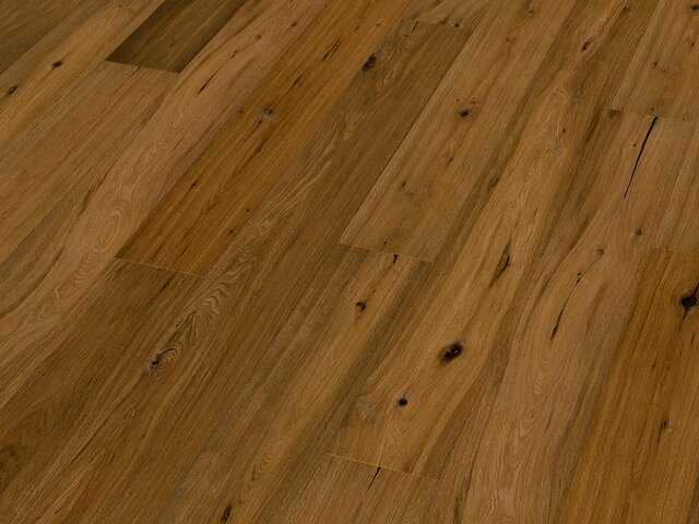 Landhausdiele Eiche / Astig / angeräuchert geölt / gebürstet 76111 2