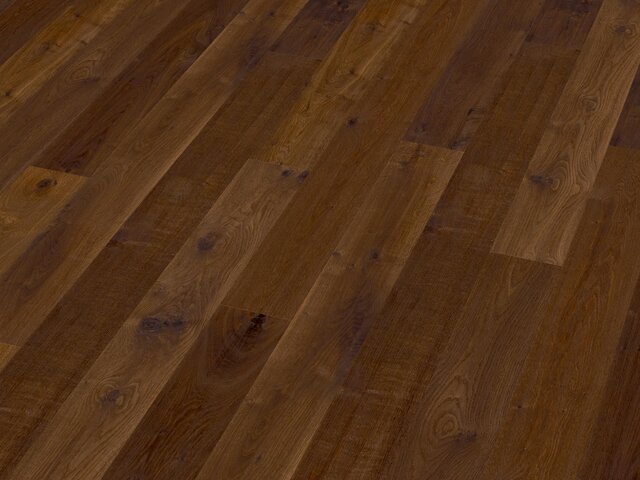 Langriemen Eiche / Astig / dunkel geräuchert geölt / handgehobelt 75698 2