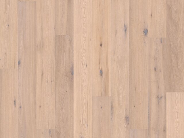 Landhausdiele Eiche / Astig / weiß geölt / gebürstet 76100 Landhausdiele Eiche / Astig / weiß geölt / gebürstet 76100