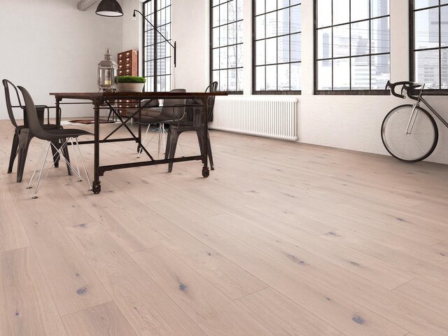 Landhausdiele Eiche / Rustikal / weiß geölt / gebürstet 58825 3 Landhausdiele Eiche / Rustikal / weiß geölt / gebürstet 58825 3