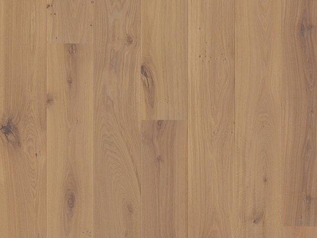 Landhausdiele Eiche / Astig / transparent weiß geölt / gebürstet 75456 1