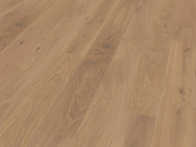 Landhausdiele Eiche / Astig / transparent weiß geölt / gebürstet 75456 2