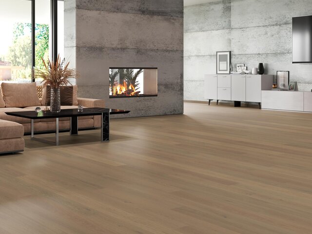 Landhausdiele Eiche / Select / grau braun geölt / gebürstet 75466 3