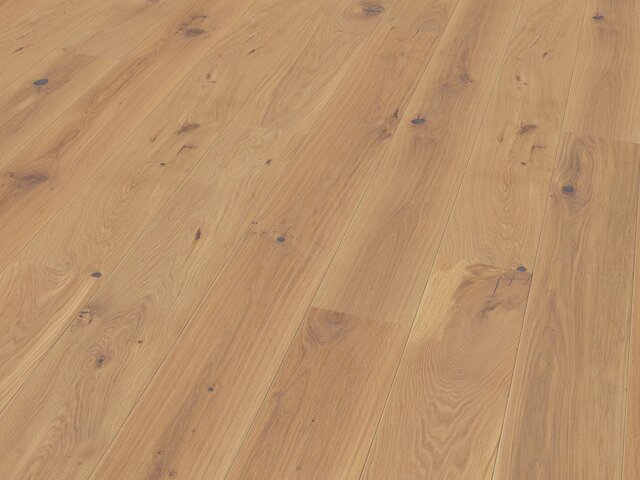 Landhausdiele Eiche / Astig / leicht weiß geölt / gebürstet 75479 2