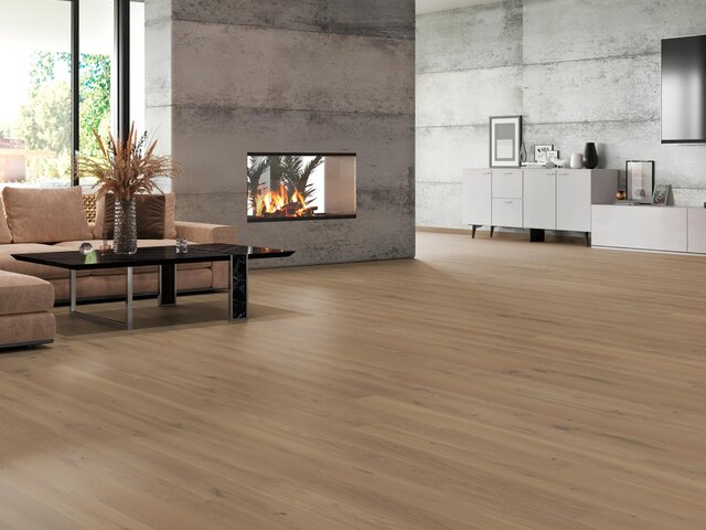 Landhausdiele Eiche / Astig / grau braun geölt / gebürstet 75480 3