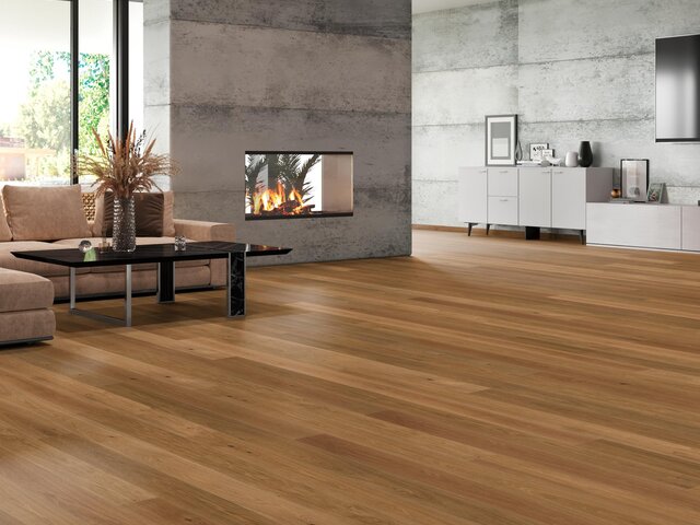 Landhausdiele Eiche / Select / angeräuchert natur geölt / gebürstet 75481 3