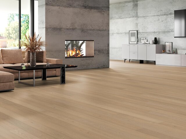 Landhausdiele Eiche / Select / mittelweiß geölt / gebürstet 75482 3 Landhausdiele Eiche / Select / mittelweiß geölt / gebürstet 75482 3