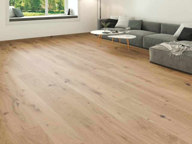 Landhausdiele Eiche / Astig / natur geölt / gebürstet 75492 3