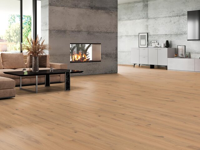 Landhausdiele Eiche / Rustik / leicht weiß geölt / gebürstet 75493 3