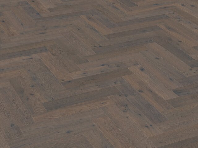 Fischgrät Eiche / Country / geräuchert geölt / gebürstet 76208 2